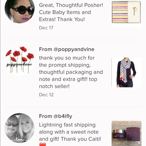 LOVE MY BUYERS!! Thanks for the LOVE NOTES!!💗 - Picture 6 of 12